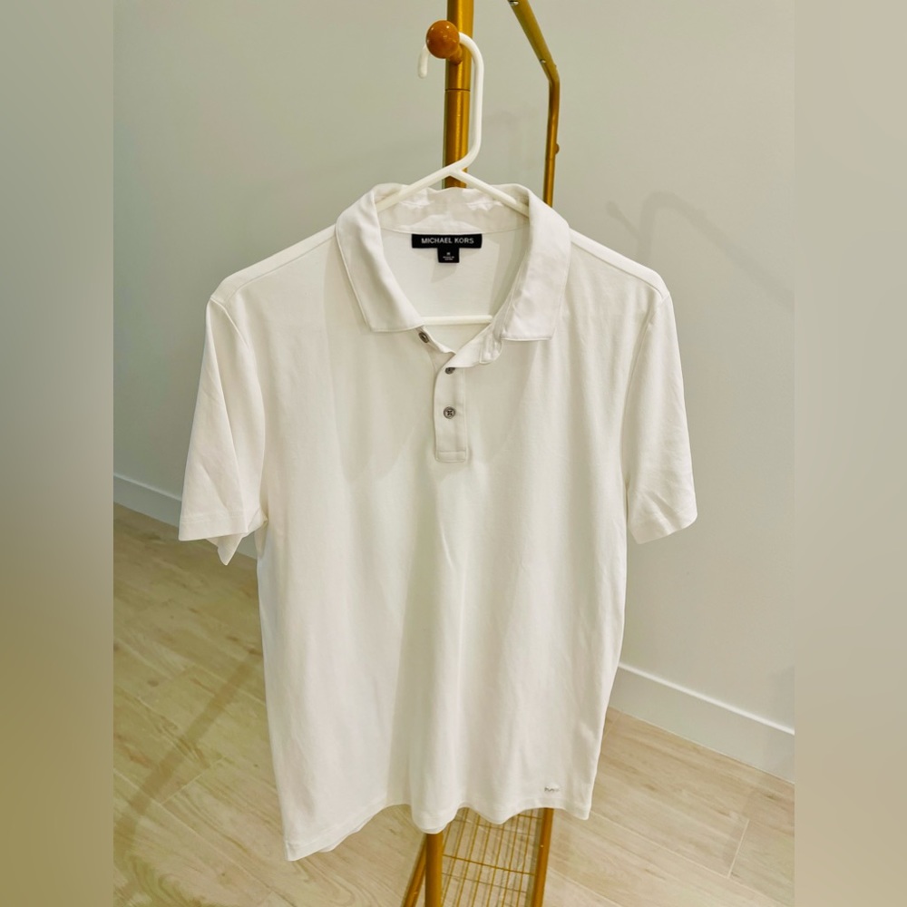 Michael Kors cotton polo style top. Men’s, Size medium.